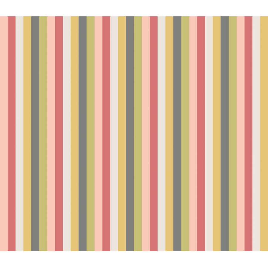 Ohpopsi So Stripey Rainbow Bloc STR50128W Wallpaper - Cherry Twist