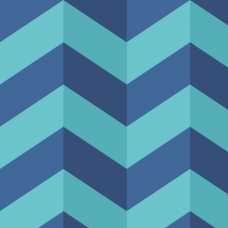 Ohpopsi So Stripey Illusion Chevron STR50131W Wallpaper - Cerulean Mix