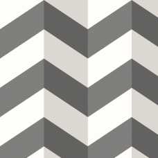 Ohpopsi So Stripey Illusion Chevron STR50134W Wallpaper - Blackboard