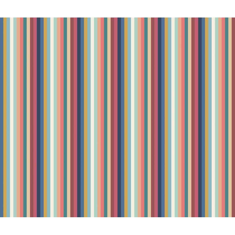 Ohpopsi So Stripey Candy Kaleidoscope STR50137W Wallpaper - Lipstick Twist