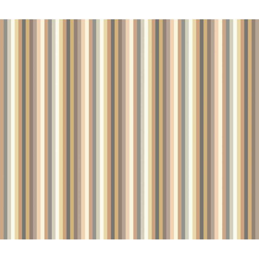 Ohpopsi So Stripey Candy Kaleidoscope STR50141W Wallpaper - Chocolate Twist