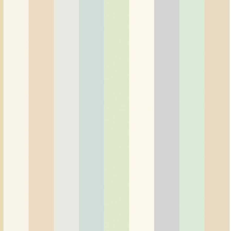 Ohpopsi So Stripey Candy Kaleidoscope STR50142W Wallpaper - Limestone