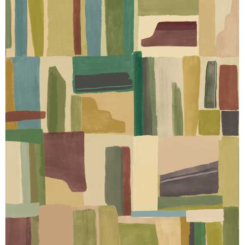 Ohpopsi ABSTRACT CUBES FRA50126W Wallpaper - TAWNY FOREST