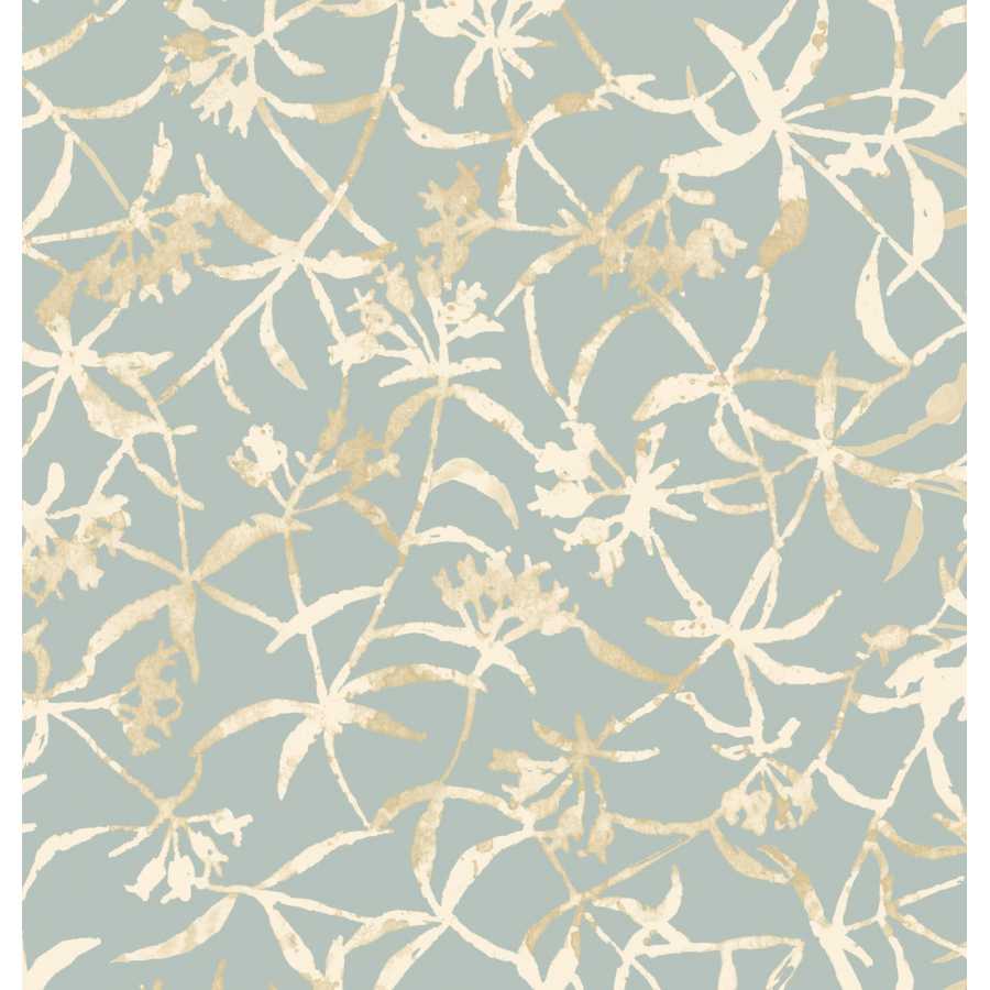 Ohpopsi ENTWINE FRA50151W Wallpaper - TURKISH BLUE