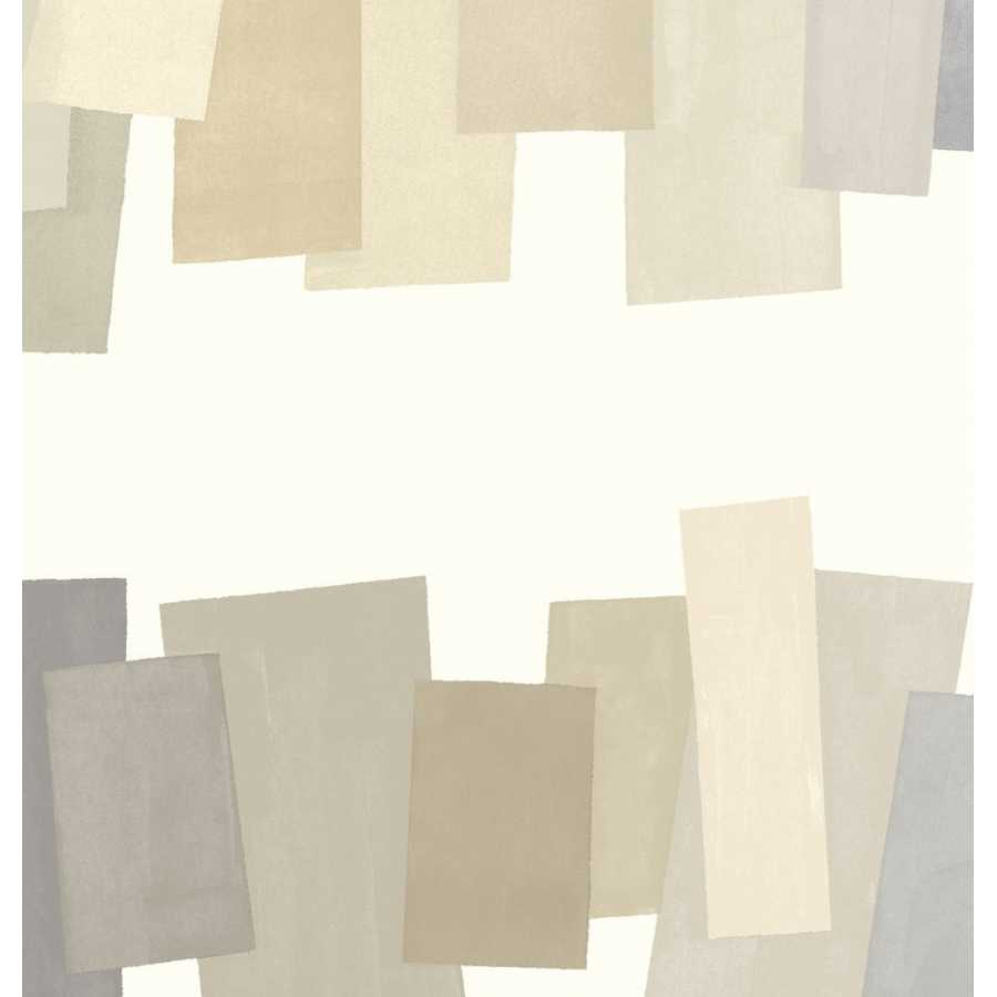Ohpopsi OFFSET BLOCKS FRA50154W Wallpaper - STONE