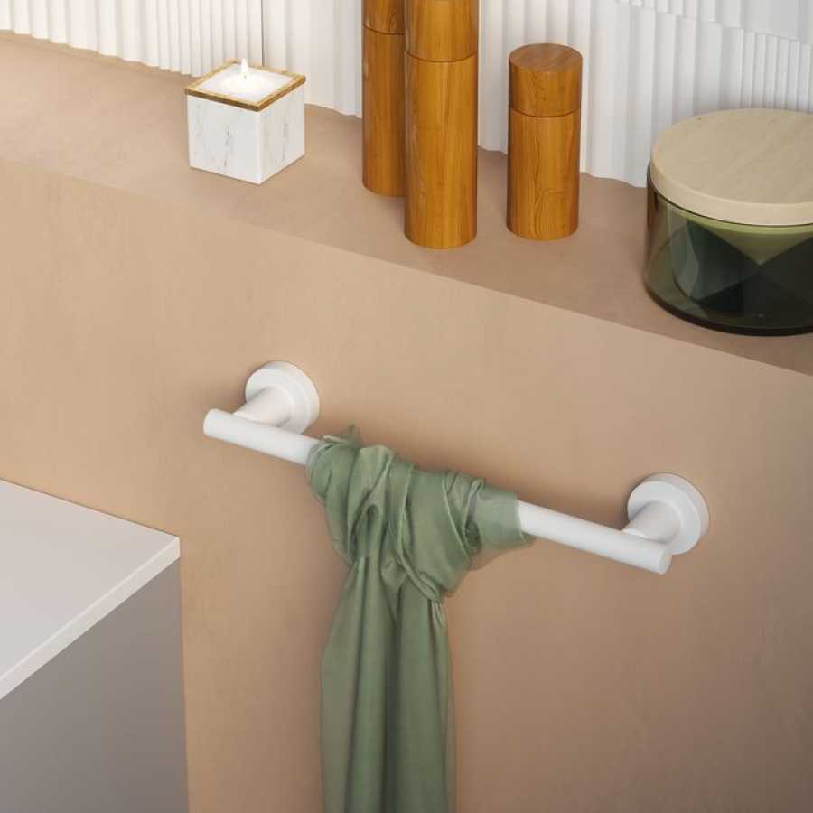 Sonia Tecno Project Towel Rail - White - Small