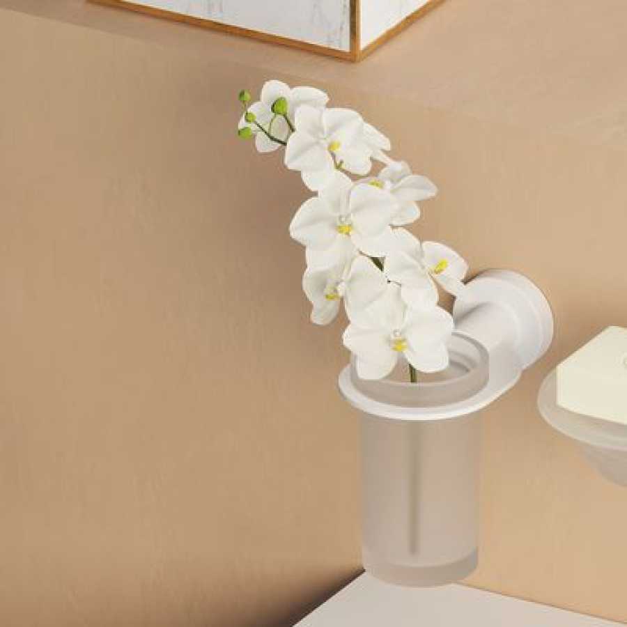 Sonia Tecno Project Toothbrush Holder - White