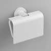 Sonia Tecno Project Toilet Roll Holder With Flap - White