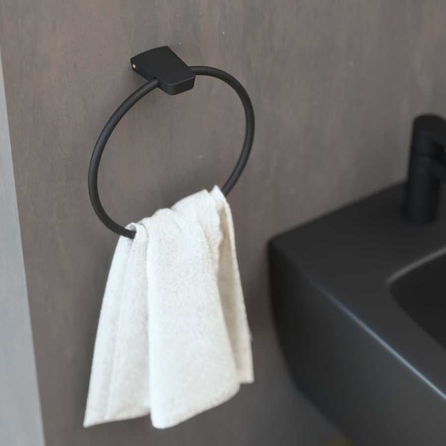 Sonia S6 Towel Holder - Black