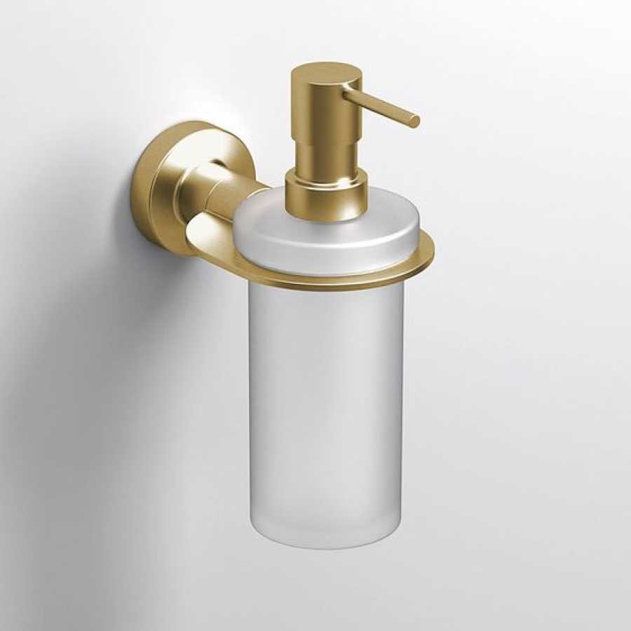 Sonia Tecno Project Ring Soap Dispenser - Brushed Brass