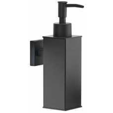 Gedy Seal Square Soap Dispenser - Black