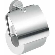 Gedy Eros Toilet Roll Holder With Flap - Chrome