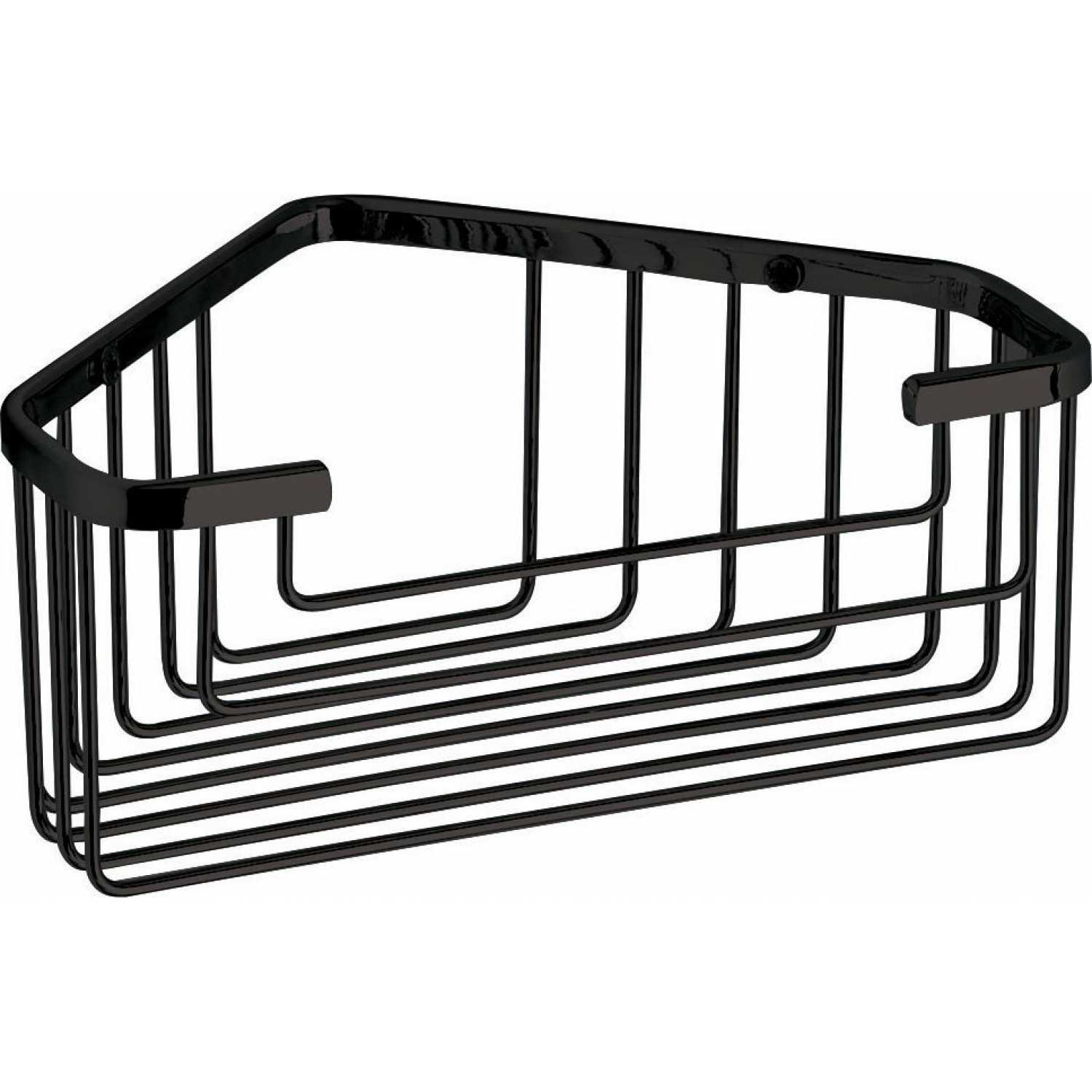 Gedy Corner Shower Caddy - Black | Naken Interiors