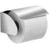 Gedy G Pro Toilet Roll Holder With Flap - Brushed