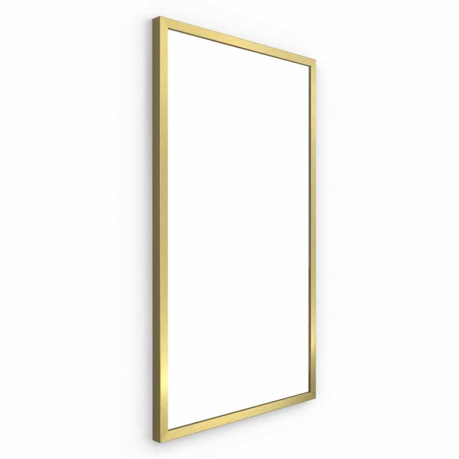 Origins Living Docklands Wall Mirror - Brushed Brass - Small