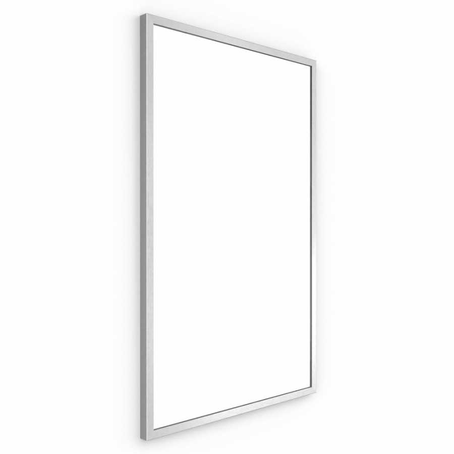 Origins Living Docklands Wall Mirror - Brushed Stainless Steel - Small