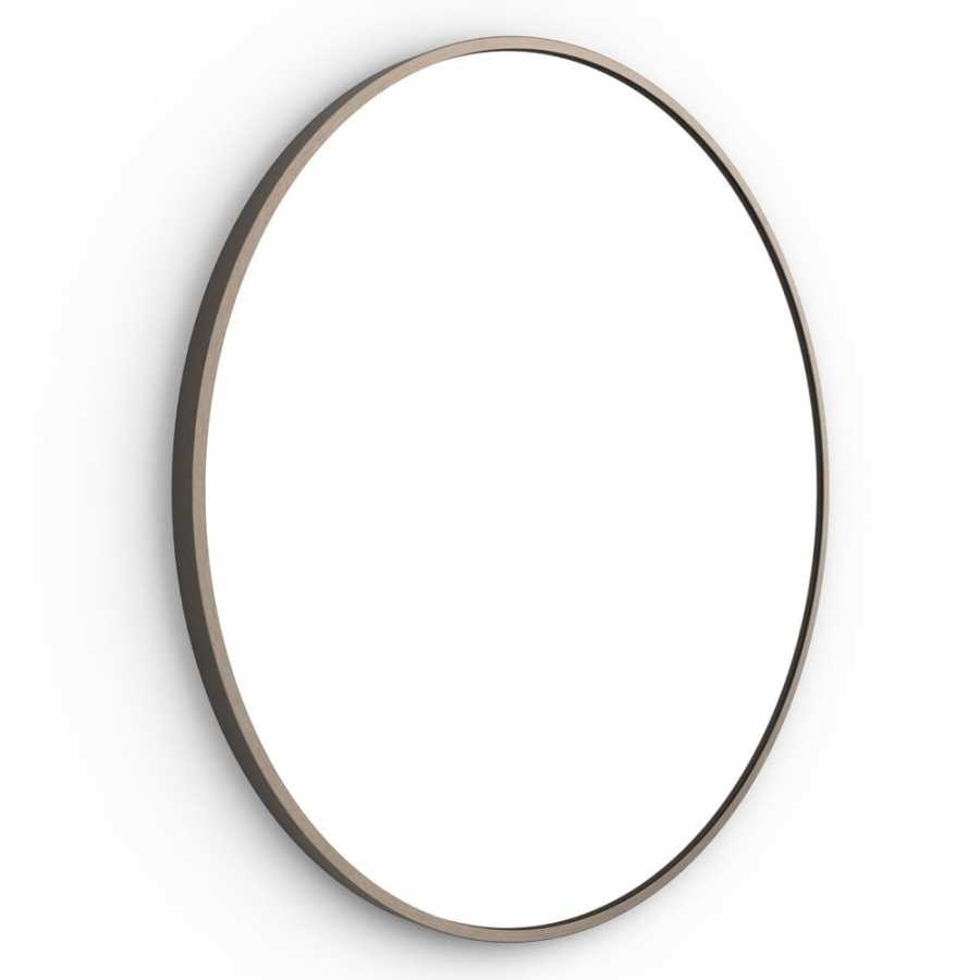 Origins Living Docklands Round Wall Mirror - Brushed Bronze - Small