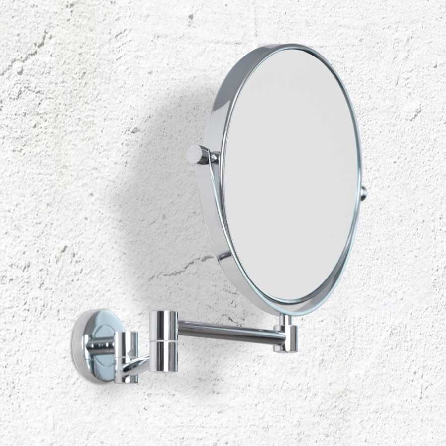 Origins Living Hutton Wall Mounted Vanity Mirror - Chrome