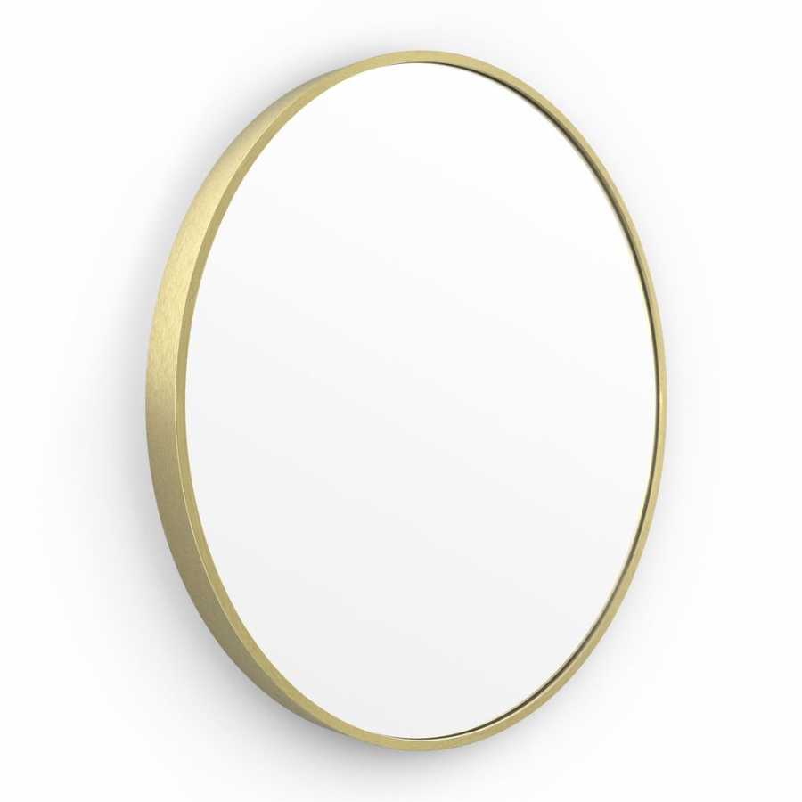 Origins Living Lomax Wall Mirror - Brushed Brass - Small