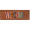 Present Time Welcome Doormat - Multicolour