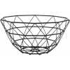 Present Time Diamond Cut Basket - Black