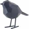 Present Time Bird Ornament - Dark Blue