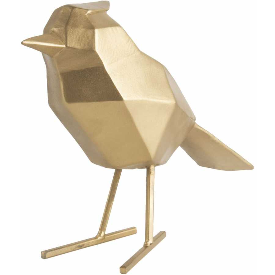 Present Time Bird Ornament - Gold - Large