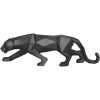 Present Time Origami Panther Ornament - Black