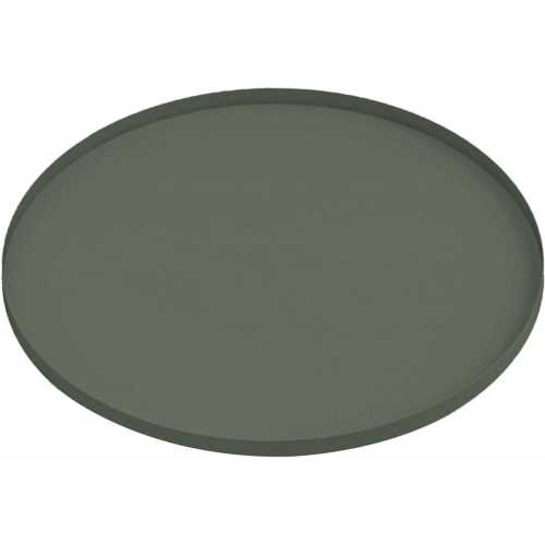 Present Time Round Tray - Jungle Green