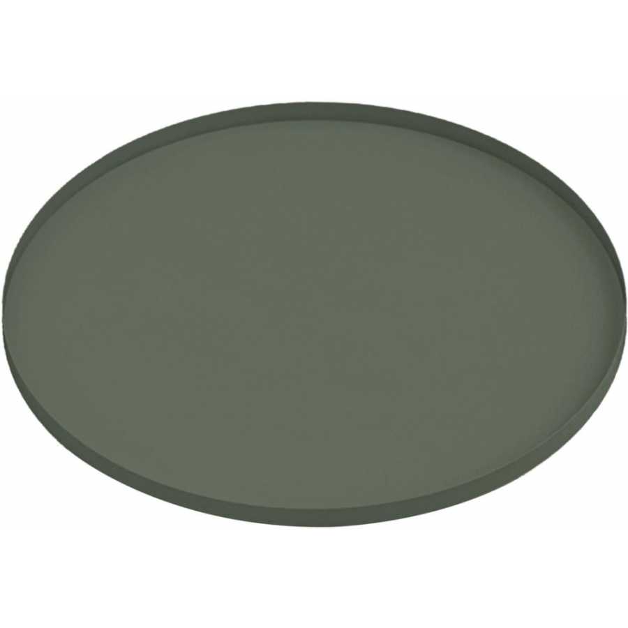 Present Time Round Tray - Jungle Green