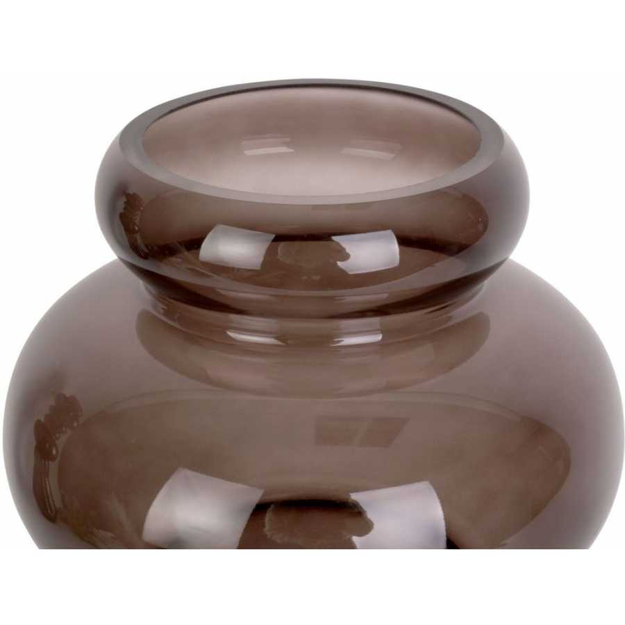 Present Time Morgana Vase - Chocolate Brown - Small