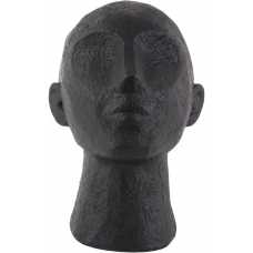 Present Time Face Up Ornament - Black