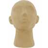 Present Time Face Up Ornament - Sand Brown