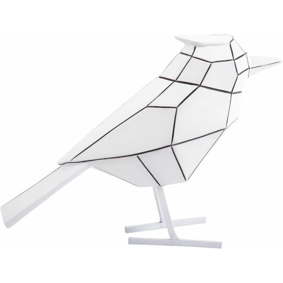 Present Time Bird Ornament - White - Large