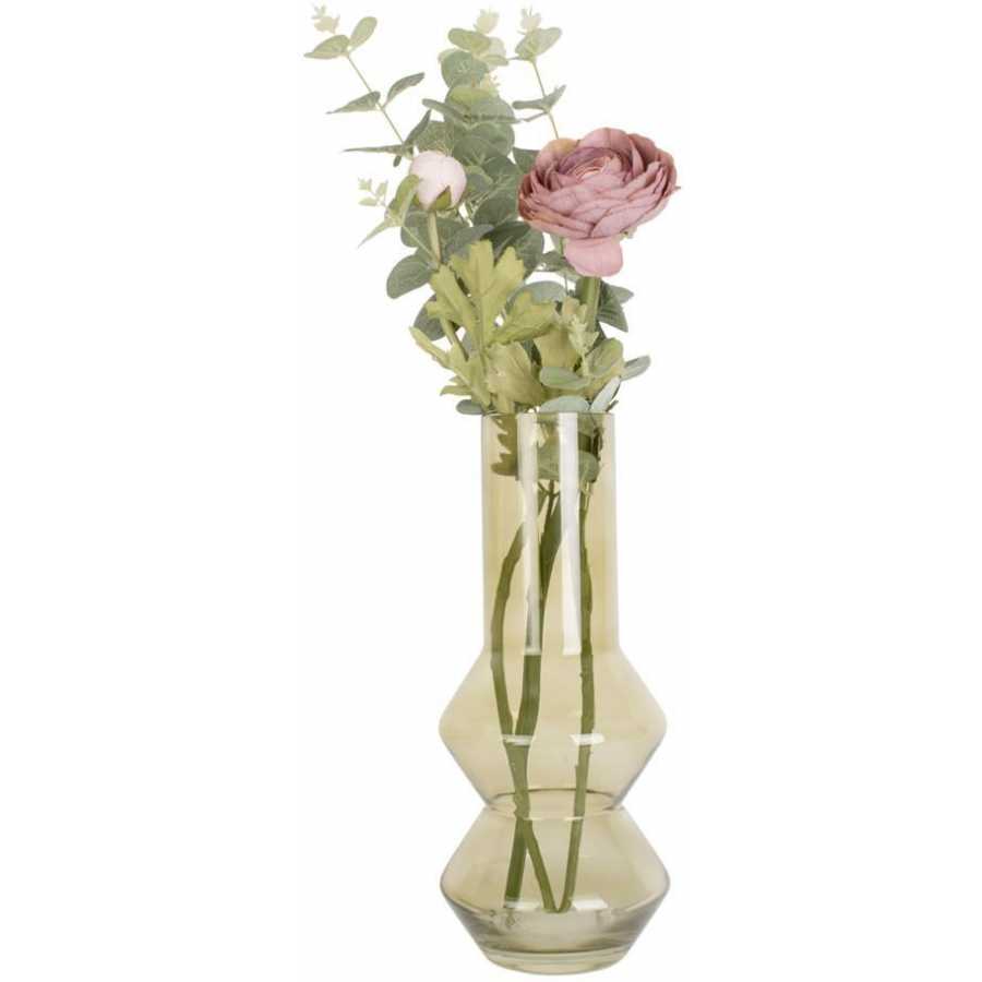 Present Time Blush Vase - Moss Green - Large