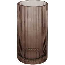 Present Time Allure Straight Vase - Chocolate Brown