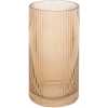 Present Time Allure Straight Vase - Sand Brown