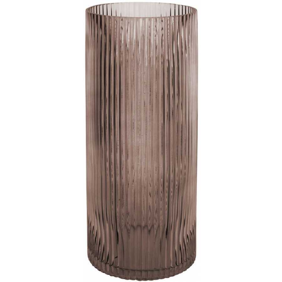 Present Time Allure Straight Vase - Chocolate Brown - Large