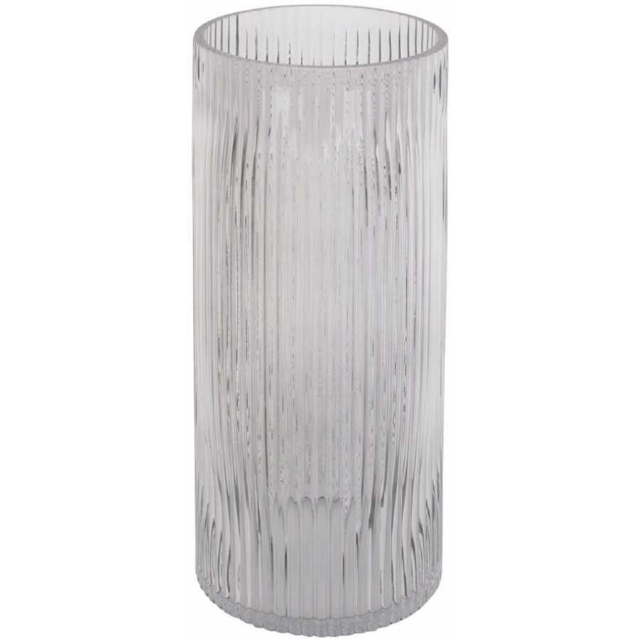Present Time Allure Straight Vase - Dark Grey - Large