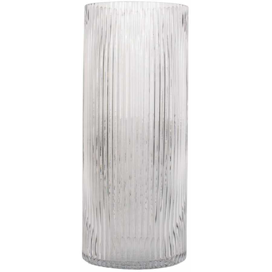 Present Time Allure Straight Vase - Dark Grey - Large