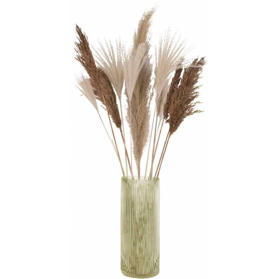 Present Time Allure Straight Vase - Moss Green - Large