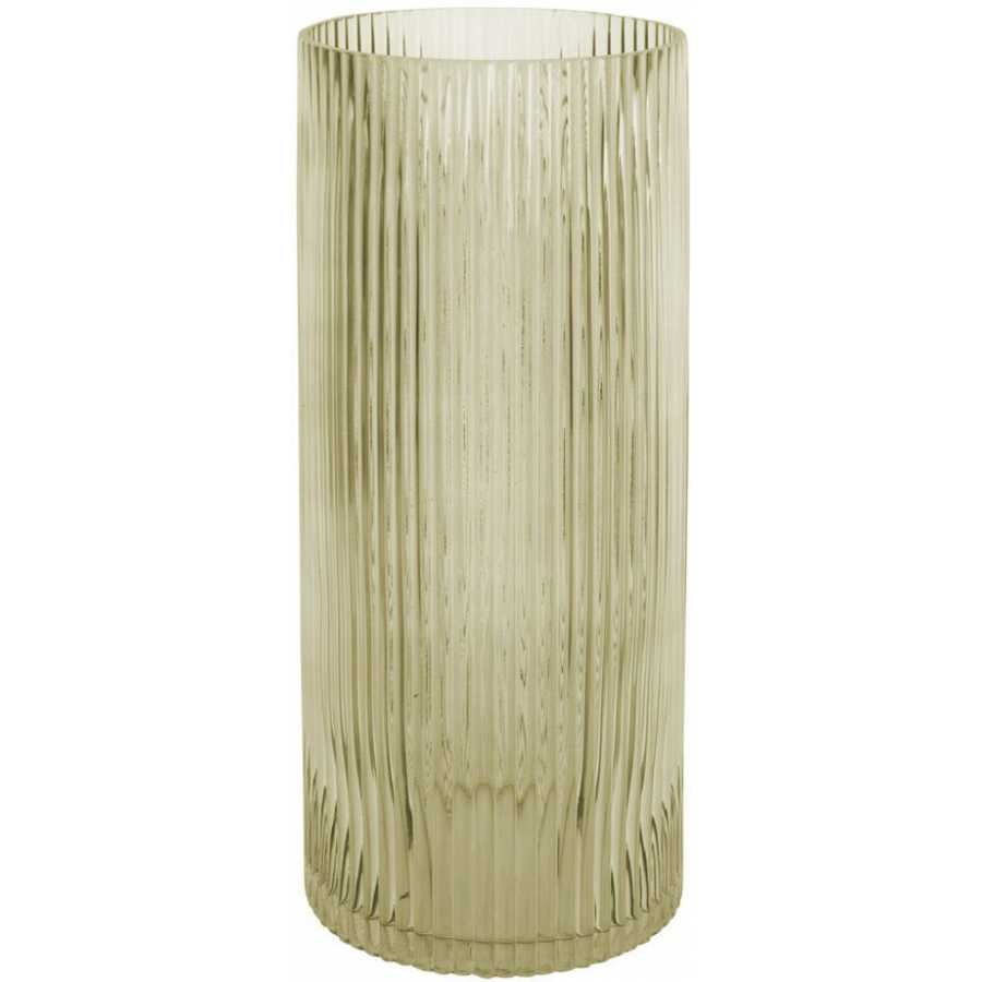 Present Time Allure Straight Vase - Moss Green - Large