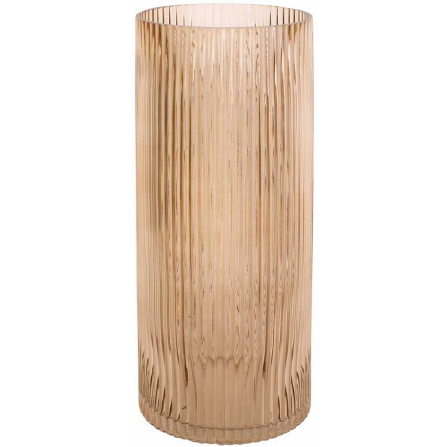 Present Time Allure Straight Vase - Sand Brown - Large