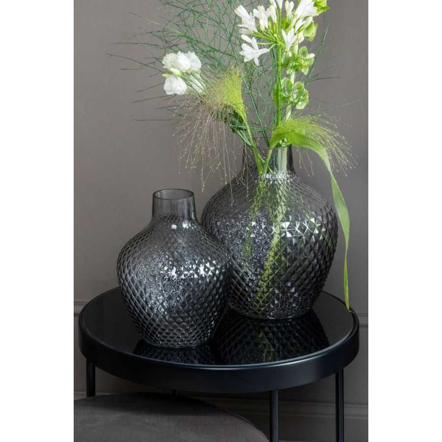 Present Time Delight Vase - Dark Grey