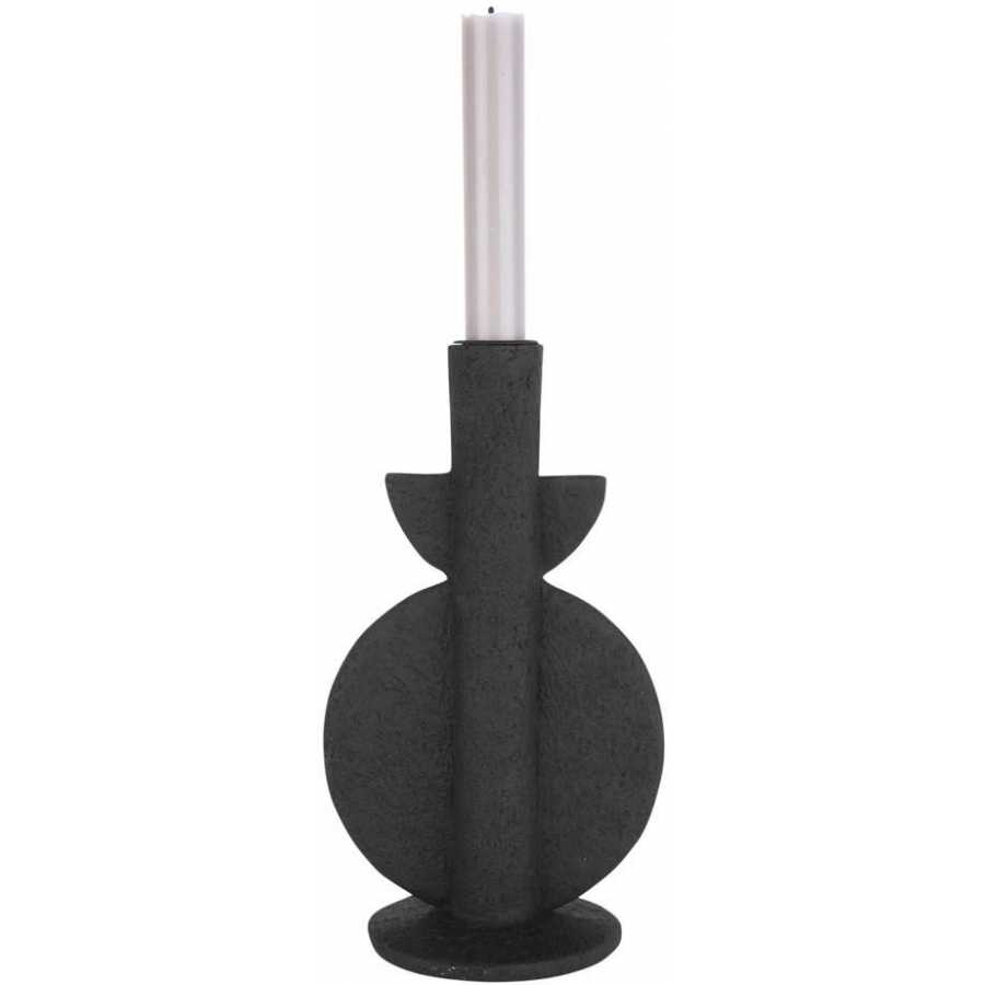 Present Time Bubble Candle Holder - Black