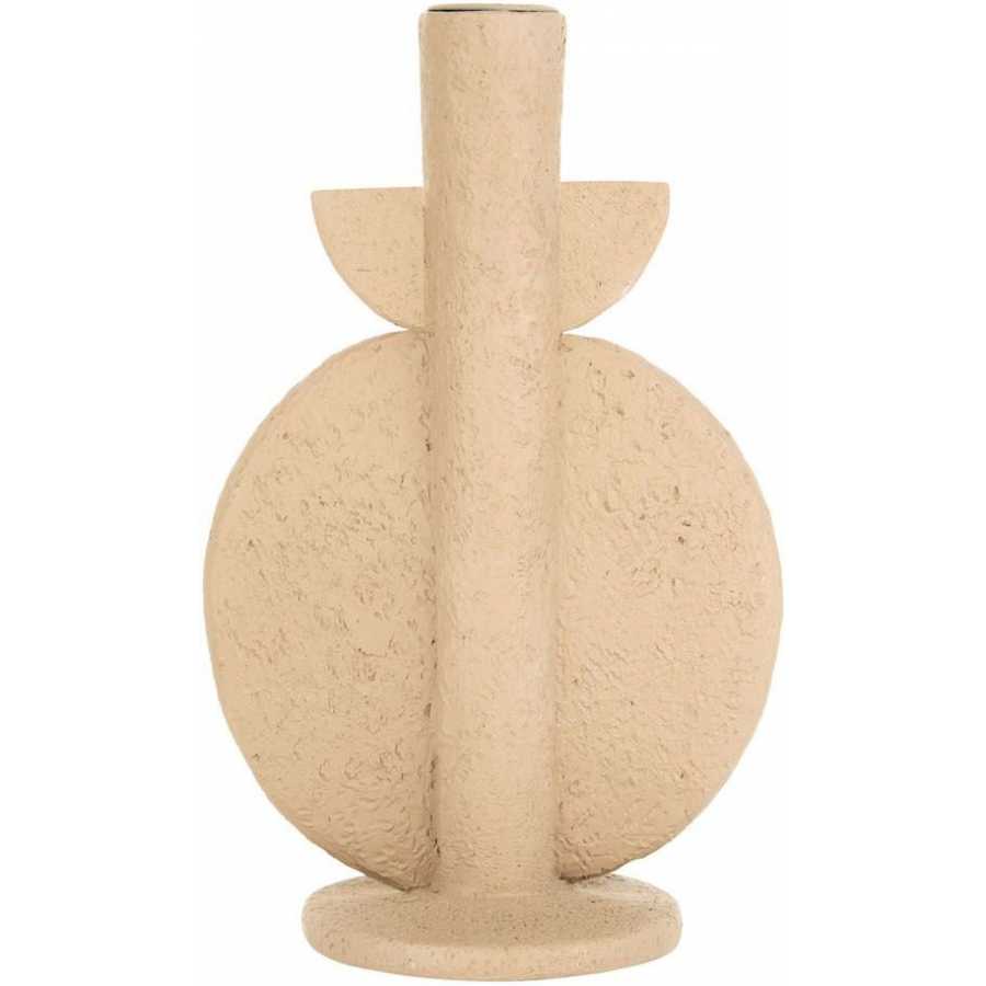 Present Time Bubble Candle Holder - Sand Brown