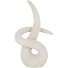 Present Time Knot Ornament - Ivory