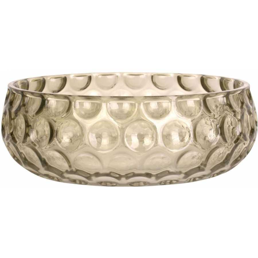 Present Time Speckles Bowl - Moss Green - Small