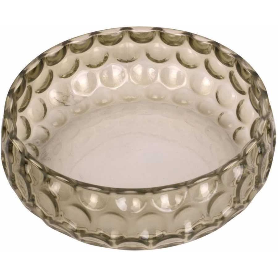 Present Time Speckles Bowl - Moss Green - Small