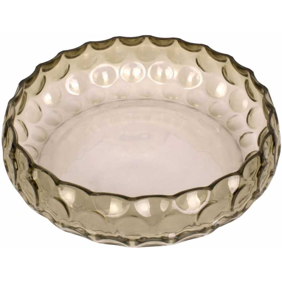 Present Time Speckles Bowl - Moss Green - Large